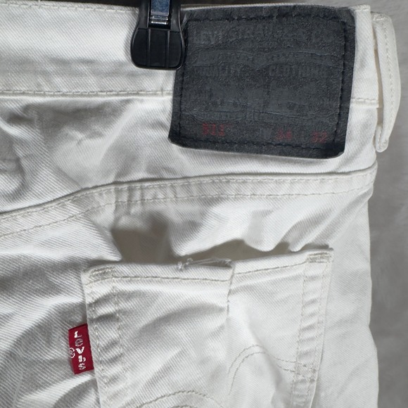 Levi's Other - Levis 511 Skinny Jeans Mens 34x32 White Denim Vintage Y2K Stretch Pants